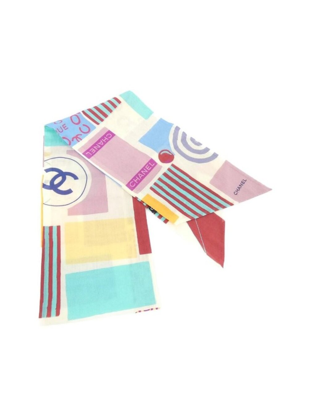 Chanel Scarf Scarves Multicolor